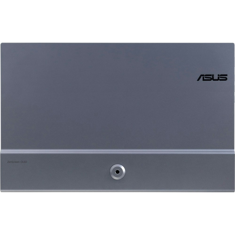 A large main feature product image of ASUS ZenScreen OLED MQ13AH 13.3" FHD 60Hz 1MS OLED Portable Monitor