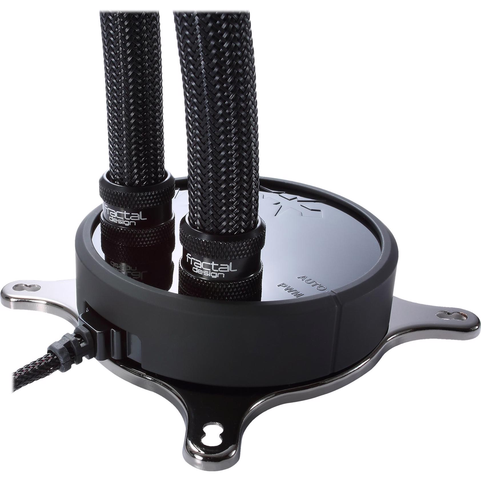 A large main feature product image of Fractal Design Celsius S24 240mm AIO Liquid CPU Cooler (Blackout)