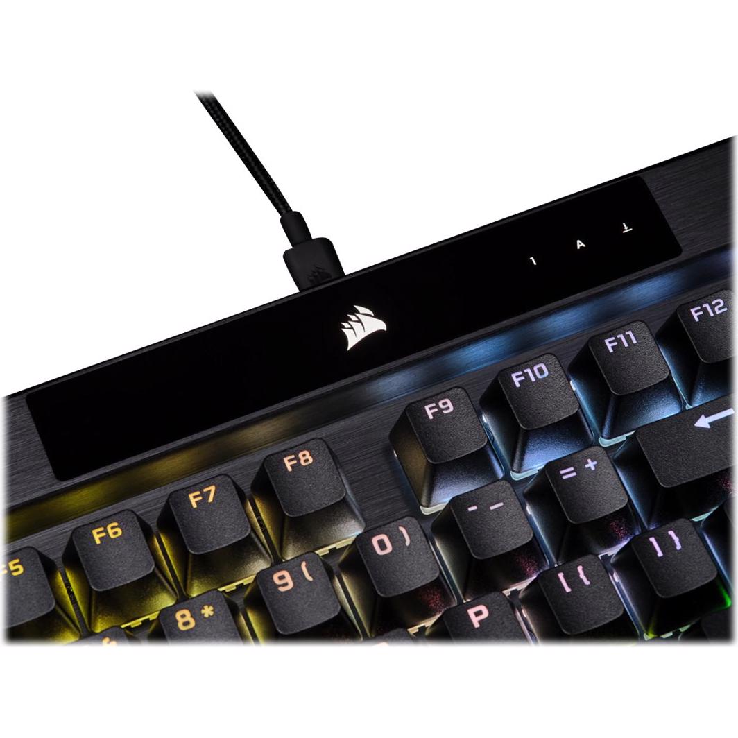 A large main feature product image of Corsair K70 RGB PRO Mechanical Gaming Keyboard (MX Brown Switch)