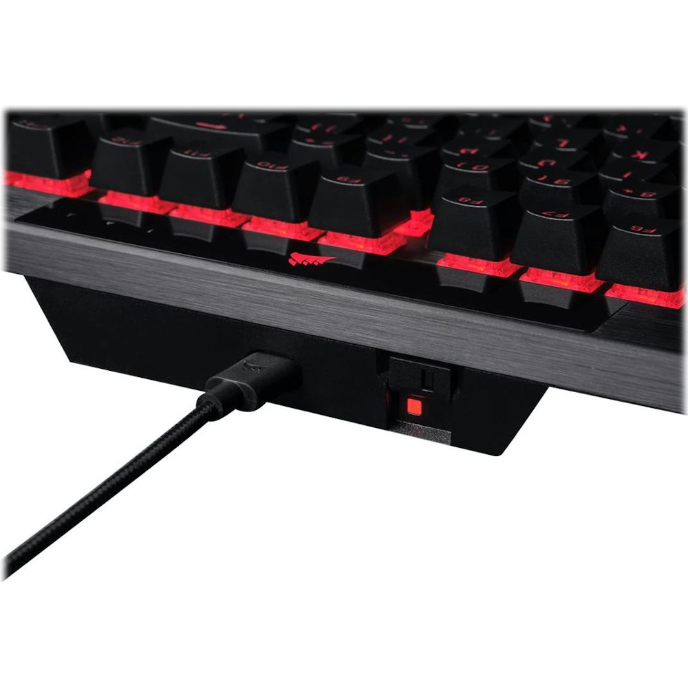 A large main feature product image of Corsair Gaming K70 PRO RGB Mechanical Keyboard (MX Brown Switch)