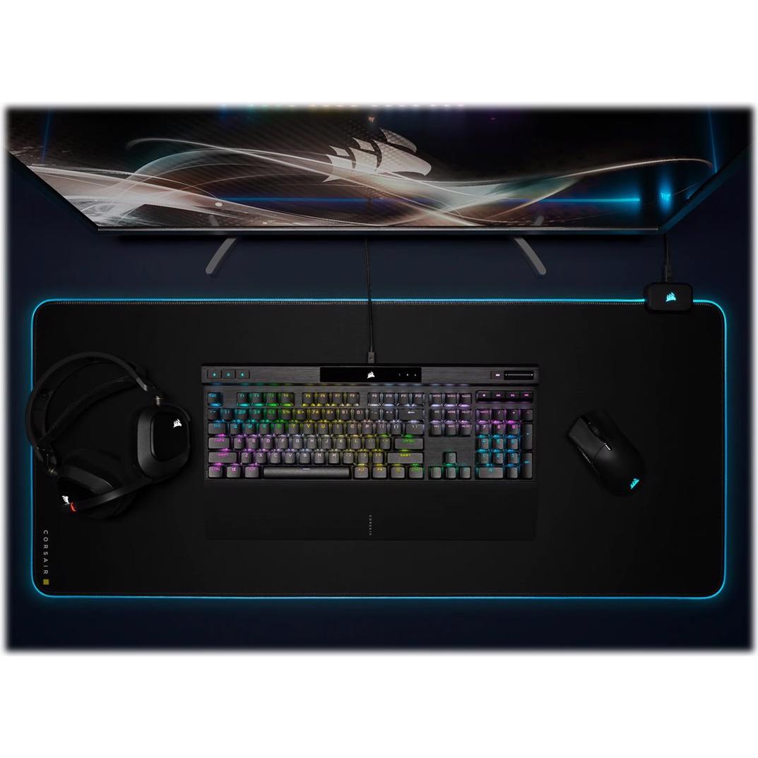 A large main feature product image of Corsair K70 RGB PRO Mechanical Gaming Keyboard (MX Brown Switch)