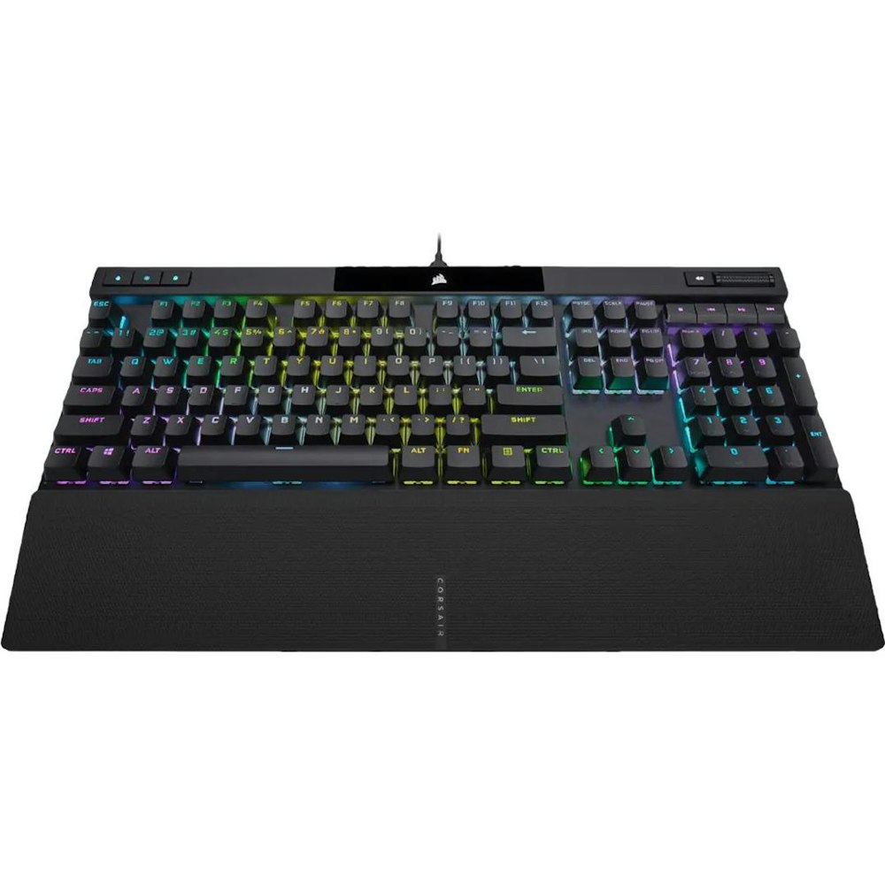 A large main feature product image of Corsair K70 RGB PRO Mechanical Gaming Keyboard (MX Speed Silver Switch)