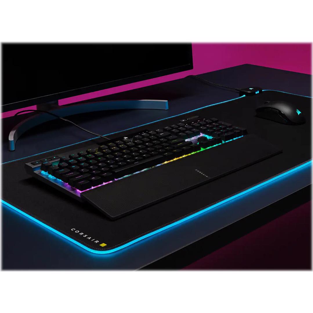 A large main feature product image of Corsair K70 RGB PRO Mechanical Gaming Keyboard (MX Speed Silver Switch)