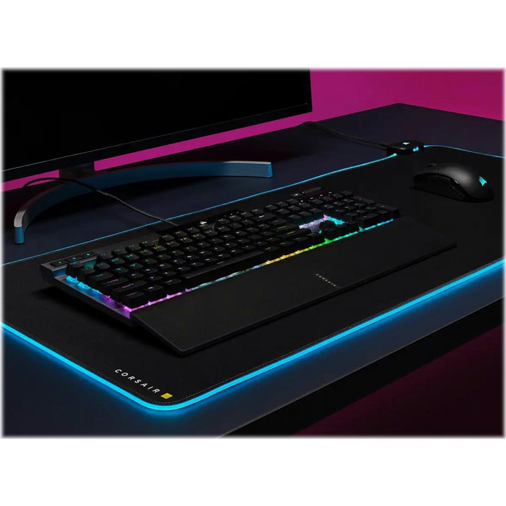 A large main feature product image of Corsair Gaming K70 PRO RGB Mechanical Keyboard (MX Silver Speed Switch)
