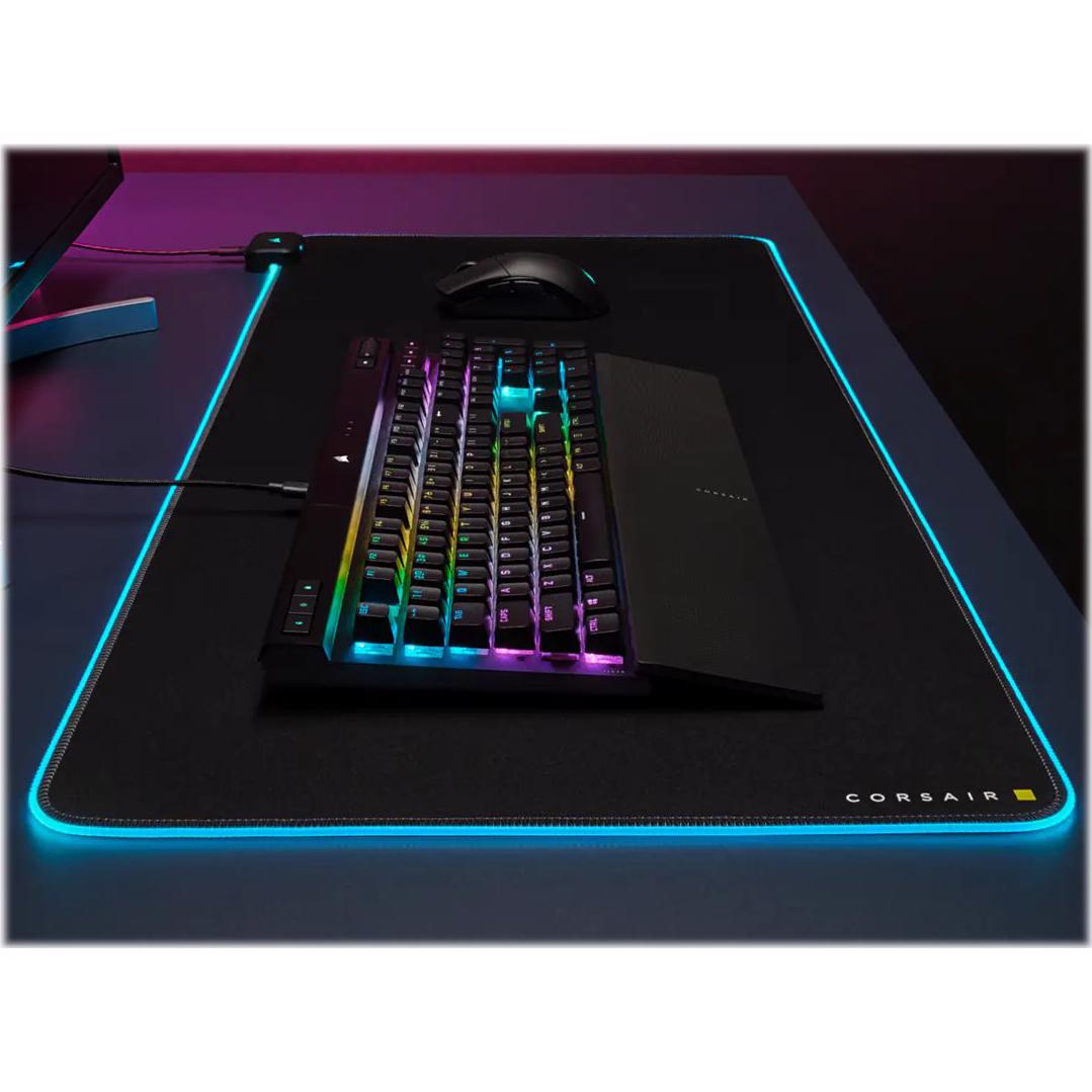 A large main feature product image of Corsair K70 RGB PRO Mechanical Gaming Keyboard (MX Speed Silver Switch)