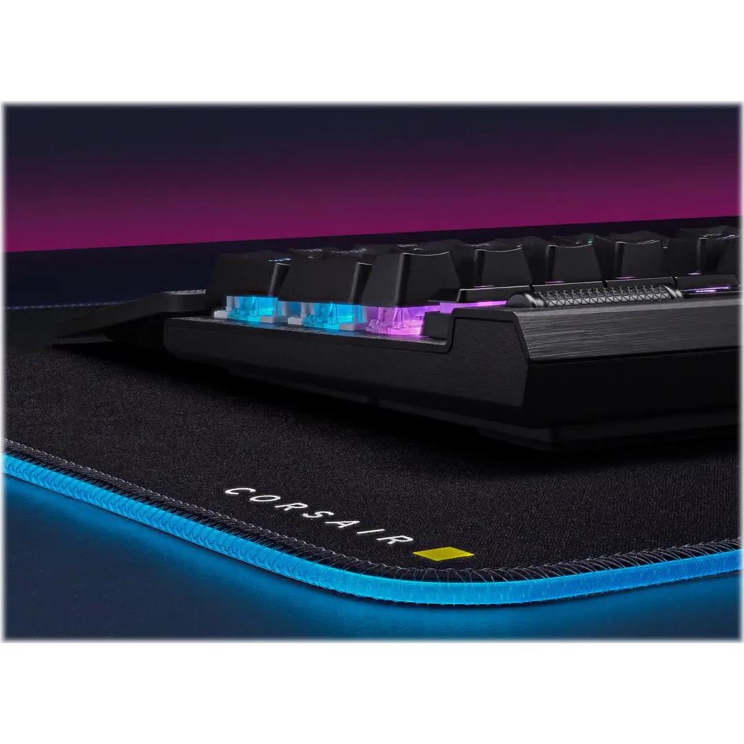 A large main feature product image of Corsair K70 RGB PRO Mechanical Gaming Keyboard (MX Speed Silver Switch)