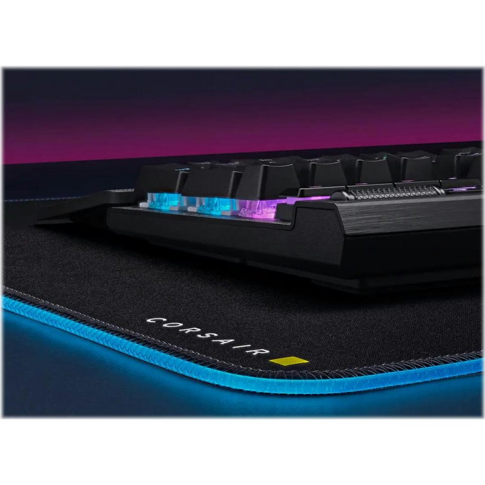 A large main feature product image of Corsair Gaming K70 PRO RGB Mechanical Keyboard (MX Silver Speed Switch)