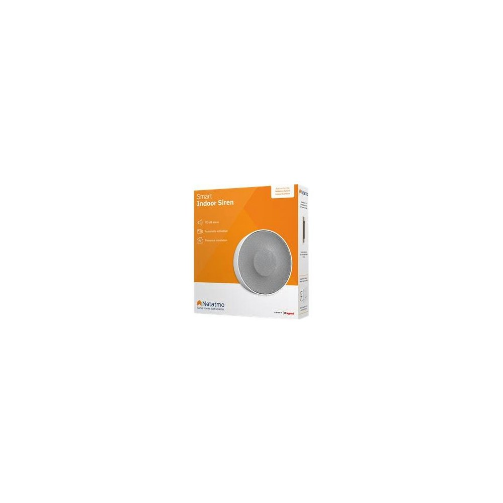 A large main feature product image of Netatmo Smart Indoor Siren
