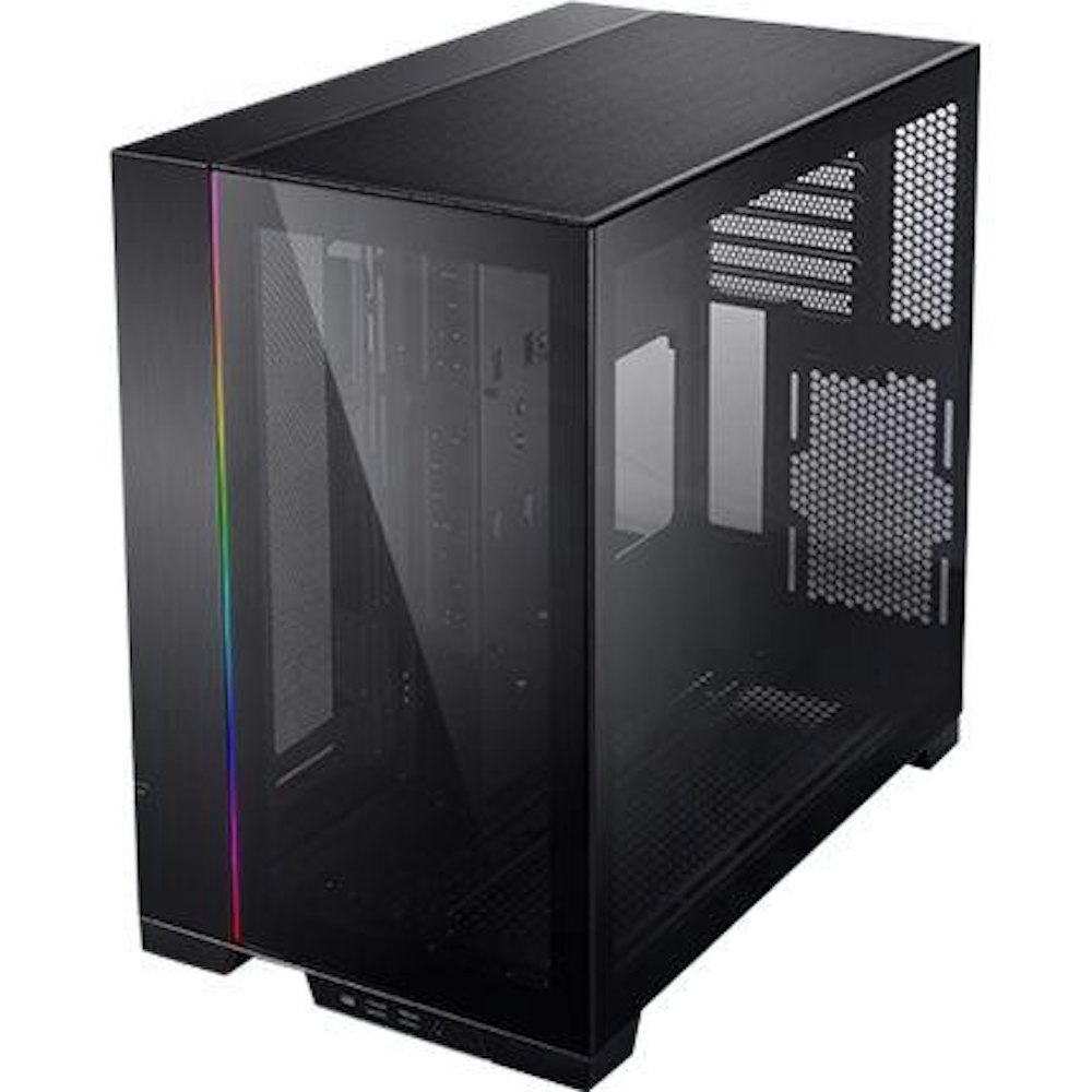 A large main feature product image of Lian Li O11 Dynamic EVO Mid Tower Case - Grey
