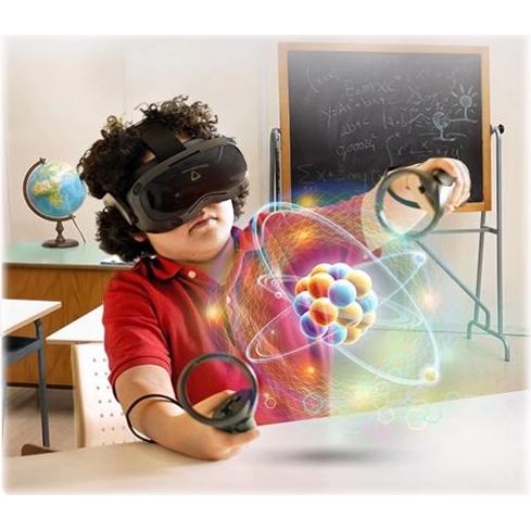 A large main feature product image of HTC VIVE Focus 3 Virtual Reality Headset