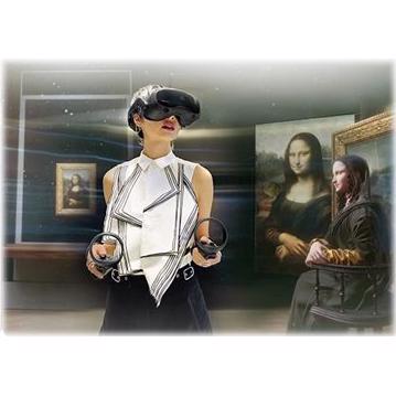 A large main feature product image of HTC VIVE Focus 3 Virtual Reality Headset