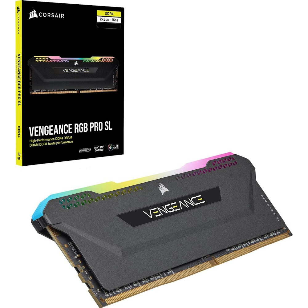 Product  CORSAIR Vengeance RGB PRO - DDR4 - kit - 16 GB: 2 x 8 GB