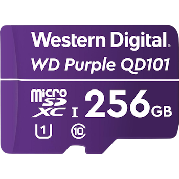 Product image of WD Purple Surveillance microSD Card - 256GB - Click for product page of WD Purple Surveillance microSD Card - 256GB