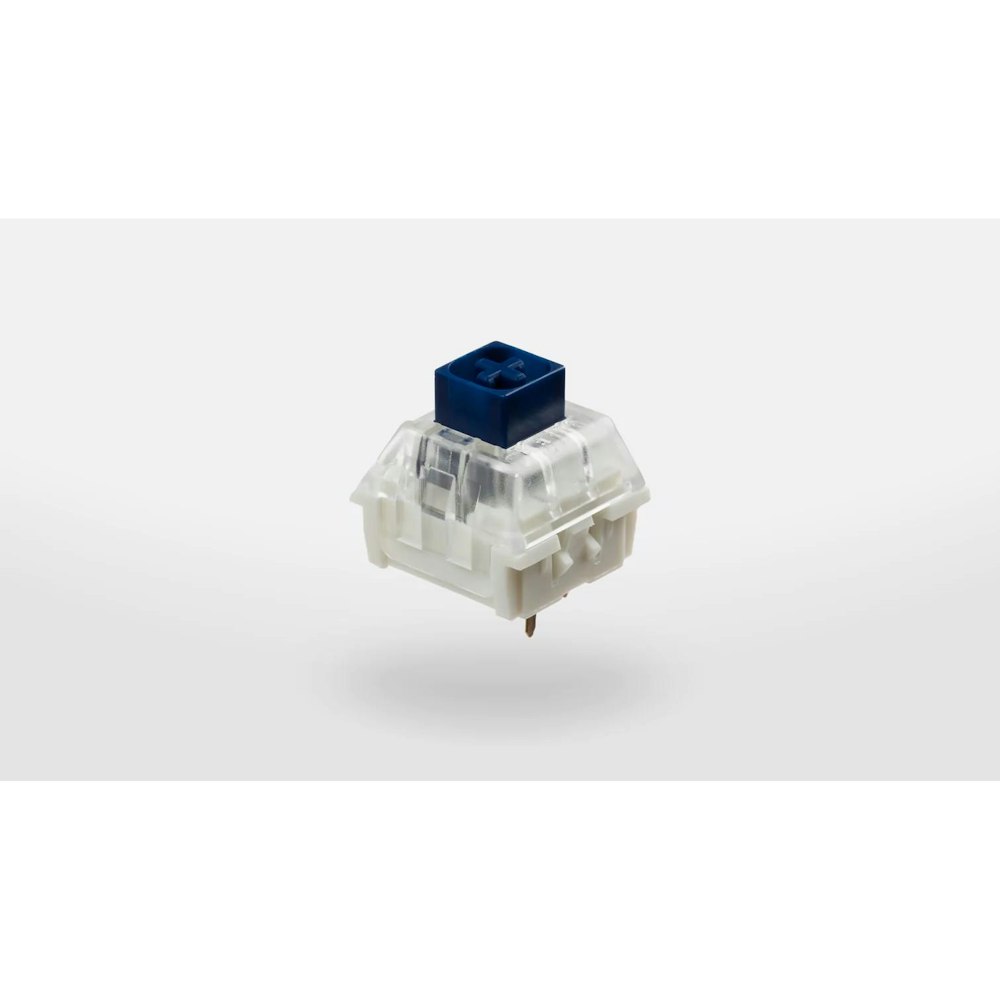A large main feature product image of Keychron Kailh Box Navy - 75g Clicky Switch Set (110pcs)