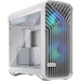 A product image of Fractal Design Torrent RGB Clear Tint Mid Tower Case - White