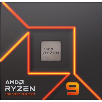 Product image of AMD Ryzen 9 7900X 12 Core 24 Thread Up To 5.6GHz AM5 - No HSF Retail Box - Click for product page of AMD Ryzen 9 7900X 12 Core 24 Thread Up To 5.6GHz AM5 - No HSF Retail Box