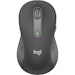 A product image of Logitech M650 Signature Left-Handed Wireless Mouse