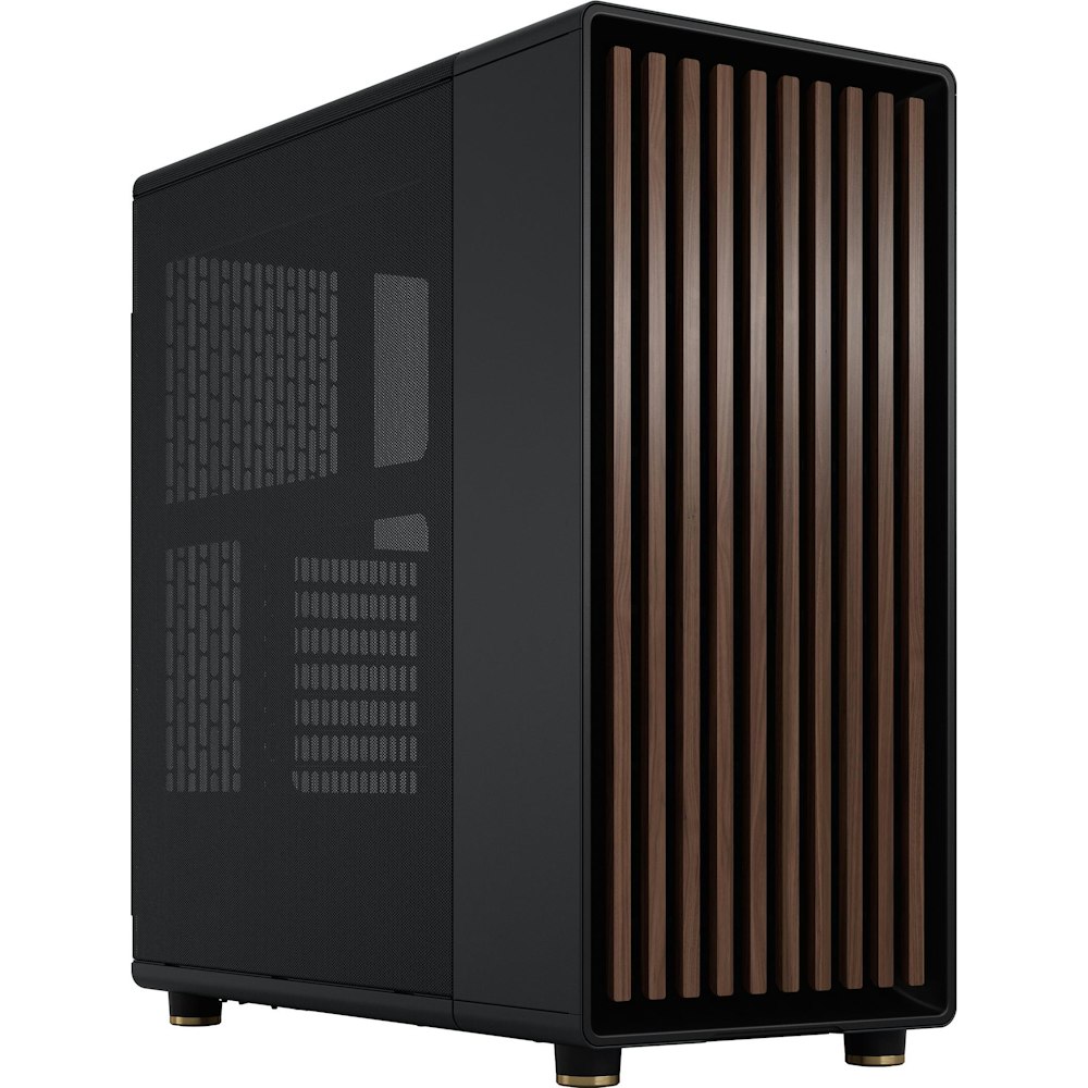 A large main feature product image of Fractal Design North Mid Tower Case - Charcoal Black