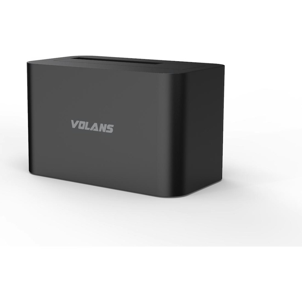 A large main feature product image of Volans USB3.0 to SATA Hard Drive Docking Station for 3.5″ and 2.5″ HDD SSD