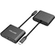 A small tile product image of Volans Aluminium 8K USB-C to Dual DisplayPort Adapter with MST Dual Monitor