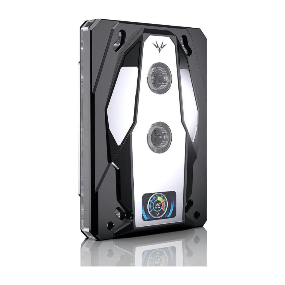 A large main feature product image of Bykski Granzon GAMS AMD CPU Water Block