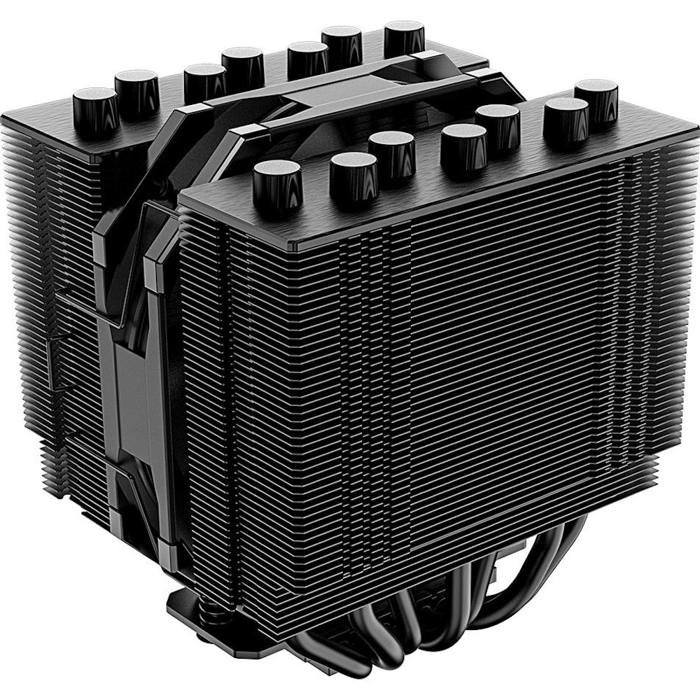 A large main feature product image of ID-COOLING SE-207-XT Slim CPU Cooler