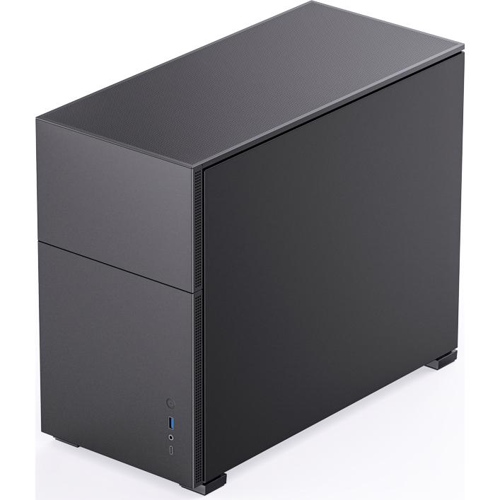 A large main feature product image of Jonsbo D31 Solid 31.3L Compact mATX Case (Black)