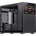 A product image of Jonsbo D31 MESH 31.3L Compact mATX Case w/ LCD (Black)