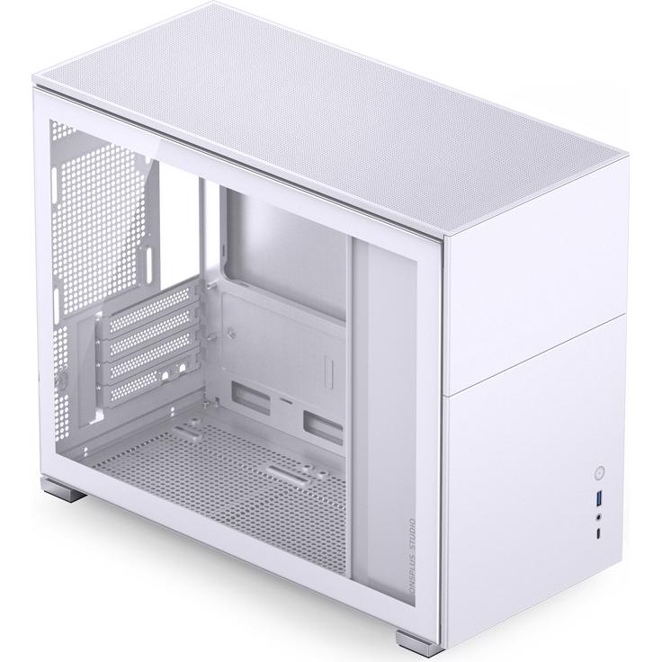 A large main feature product image of Jonsbo D31 Solid 31.3L Compact mATX Case (White)