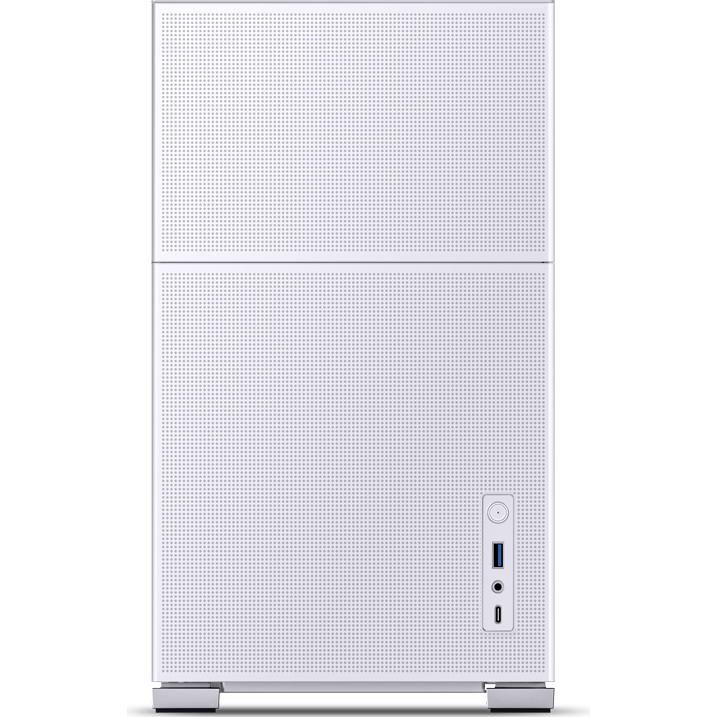 A large main feature product image of Jonsbo D31 MESH 31.3L Compact mATX Case (White)