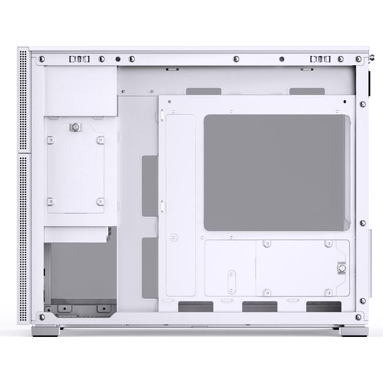 A large main feature product image of Jonsbo D31 MESH 31.3L Compact mATX Case (White)