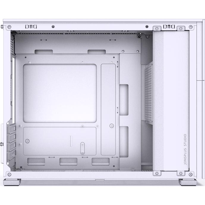 A large main feature product image of Jonsbo D31 MESH 31.3L Compact mATX Case (White)