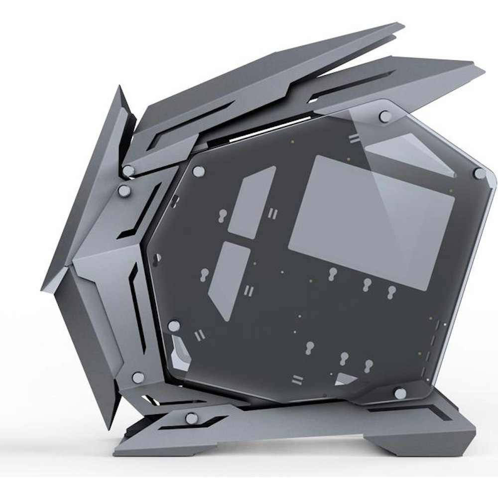 A large main feature product image of Jonsbo MOD-3 Mini mATX Case - Grey