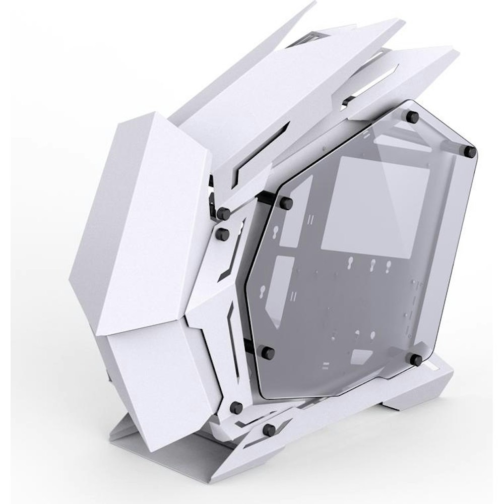 A large main feature product image of Jonsbo MOD-3 Mini mATX Case - White