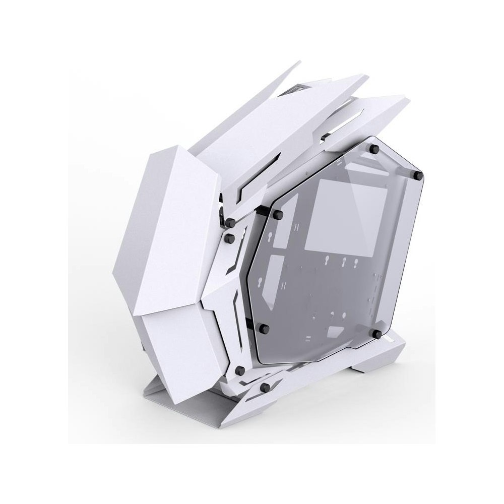 A large main feature product image of Jonsbo MOD-3 Mini mATX Case - White