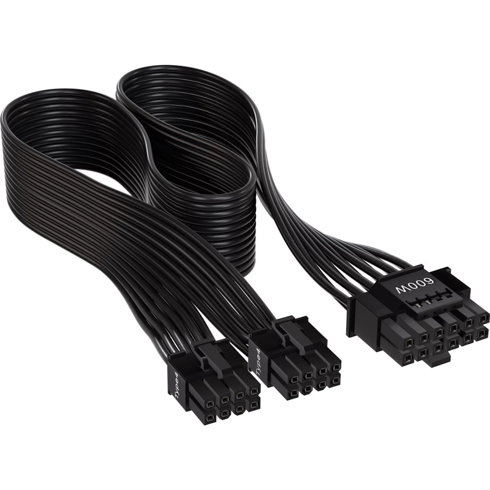 Corsair 12V-2x6 Cable - 600W 2x8-Pin PCIe to 12V-2x6 Adapter