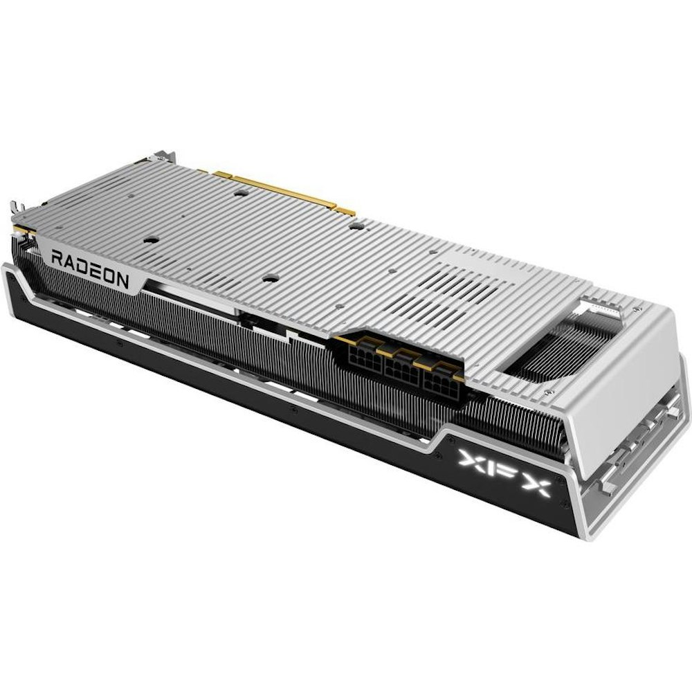 A large main feature product image of XFX Radeon RX 7900 XTX Speedster MERC 310 24GB GDDR6 - Black Edition
