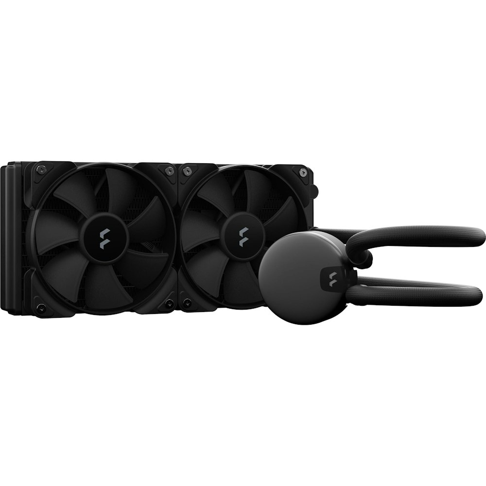 A large main feature product image of Fractal Design Lumen S24 240mm AIO CPU Cooler V2
