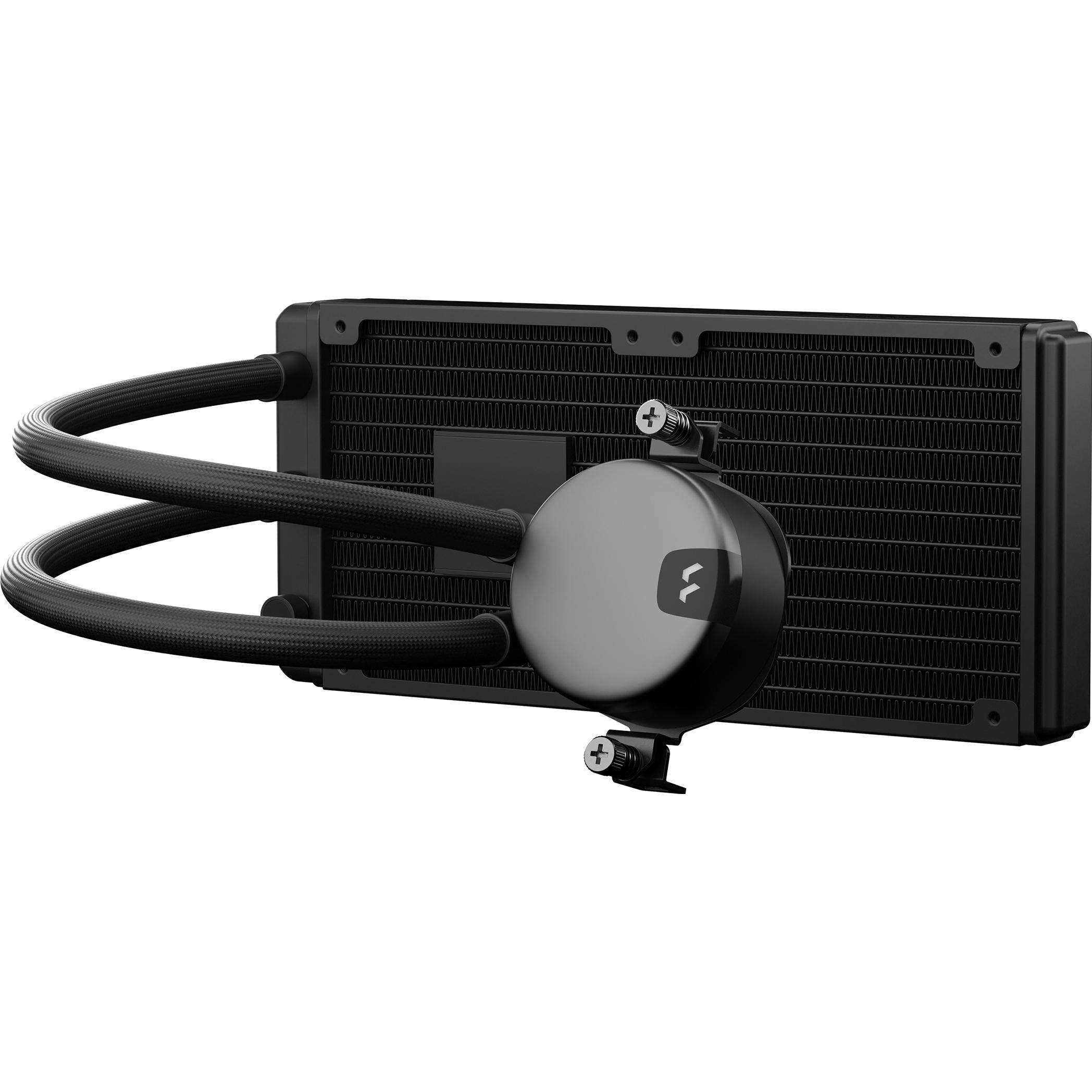 A large main feature product image of Fractal Design Lumen S24 V2 RGB 240mm AIO Liquid CPU Cooler