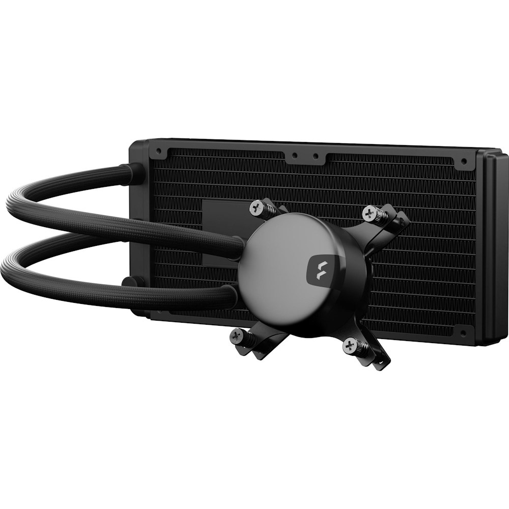A large main feature product image of Fractal Design Lumen S24 RGB 240mm AIO CPU Cooler V2