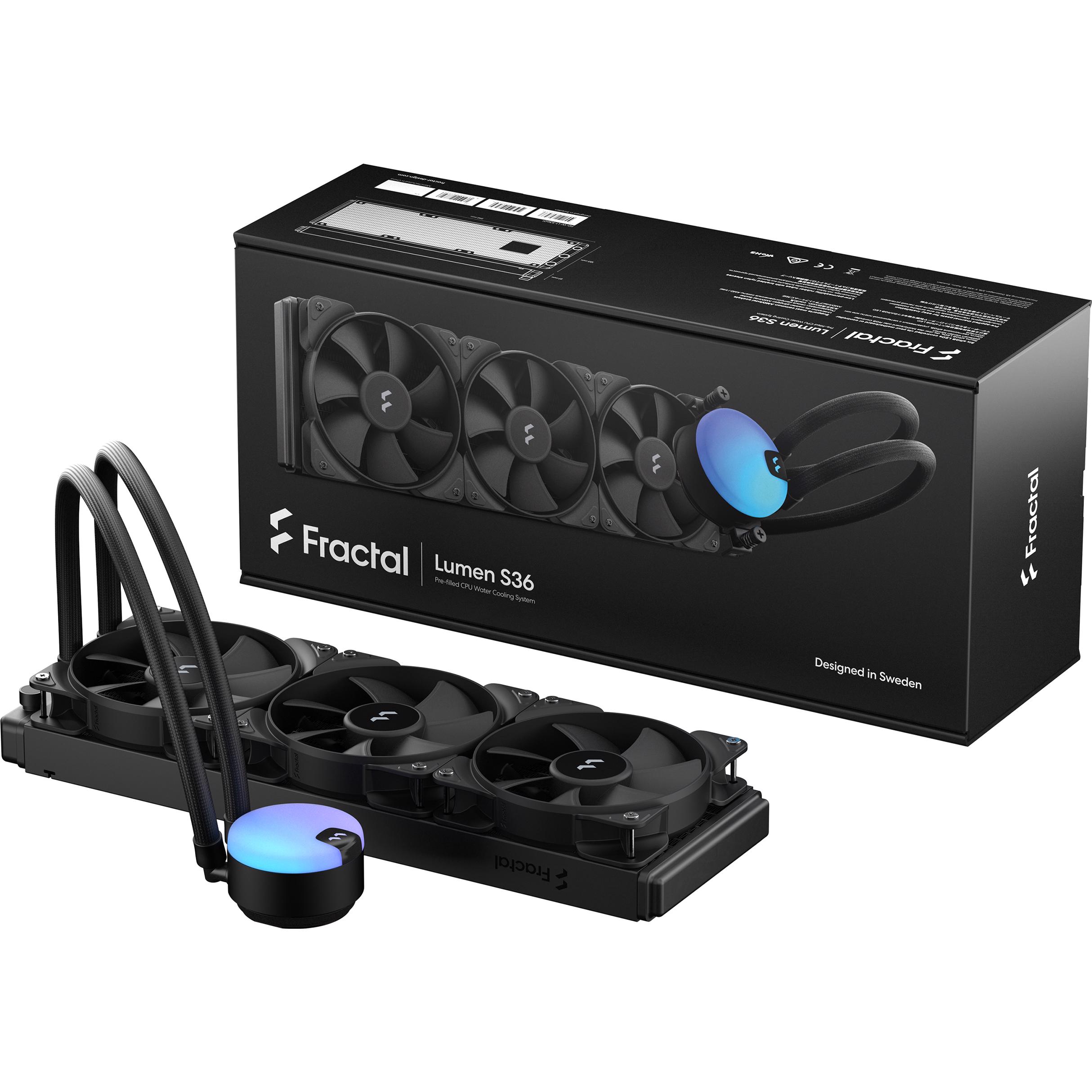 Fractal Design Lumen S36 360mm AIO CPU Cooler V2 | PLE Computers