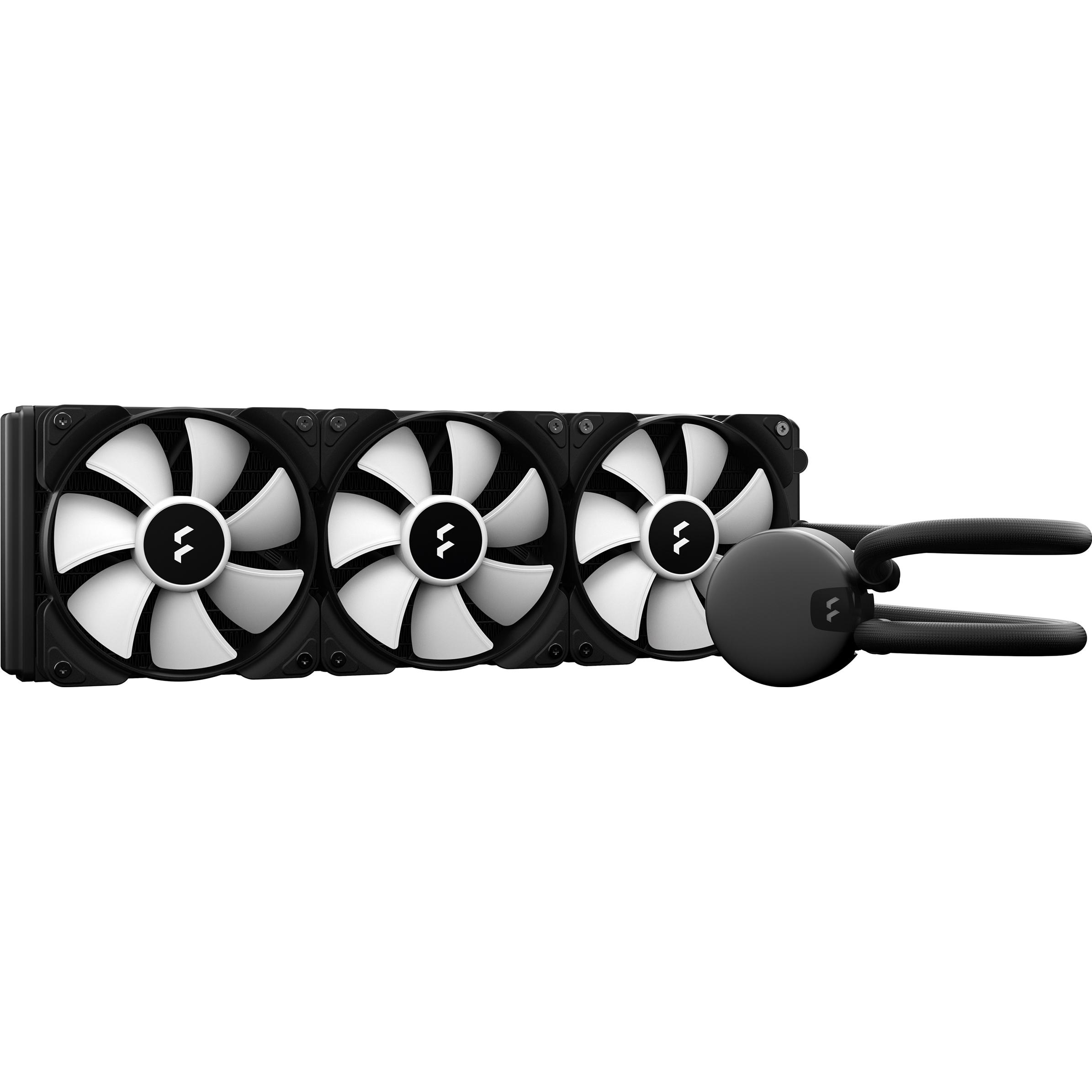A large main feature product image of Fractal Design Lumen S36 V2 RGB 360mm AIO Liquid CPU Cooler