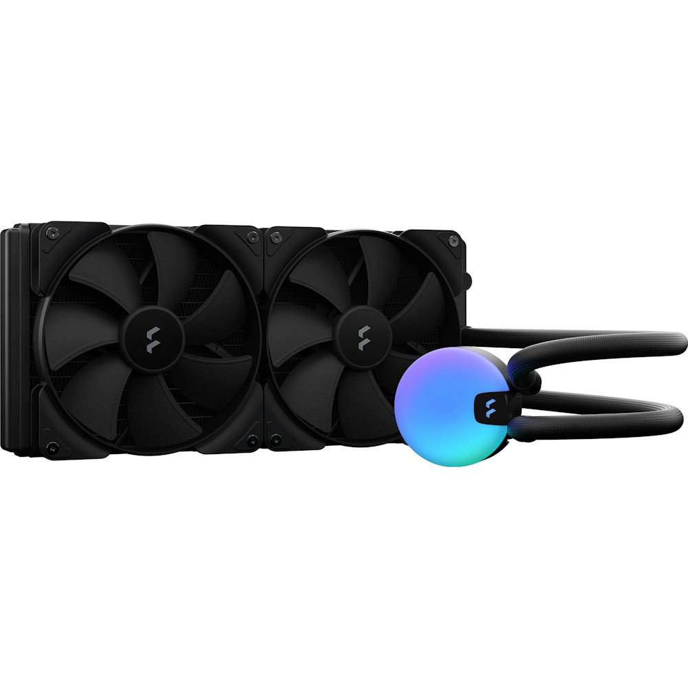 A large main feature product image of Fractal Design Lumen S28 280mm AIO CPU Cooler V2