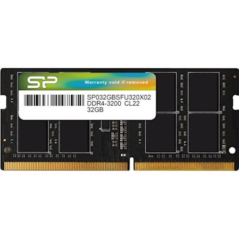 Product image of Silicon Power 32GB Single (1x 32GB) DDR4 SO-DIMM C22 3200MHz - Click for product page of Silicon Power 32GB Single (1x 32GB) DDR4 SO-DIMM C22 3200MHz