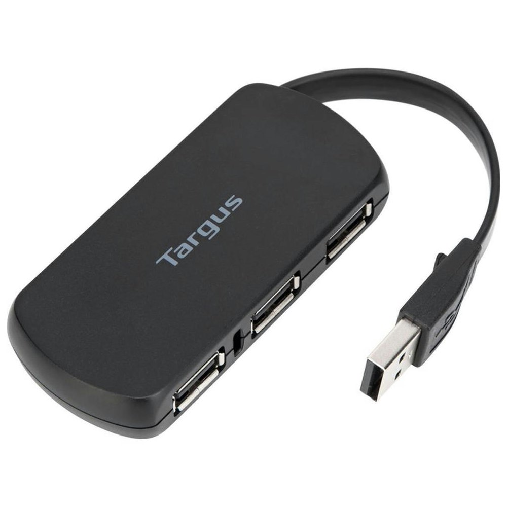 A large main feature product image of Targus 4-Port USB2.0 Hub