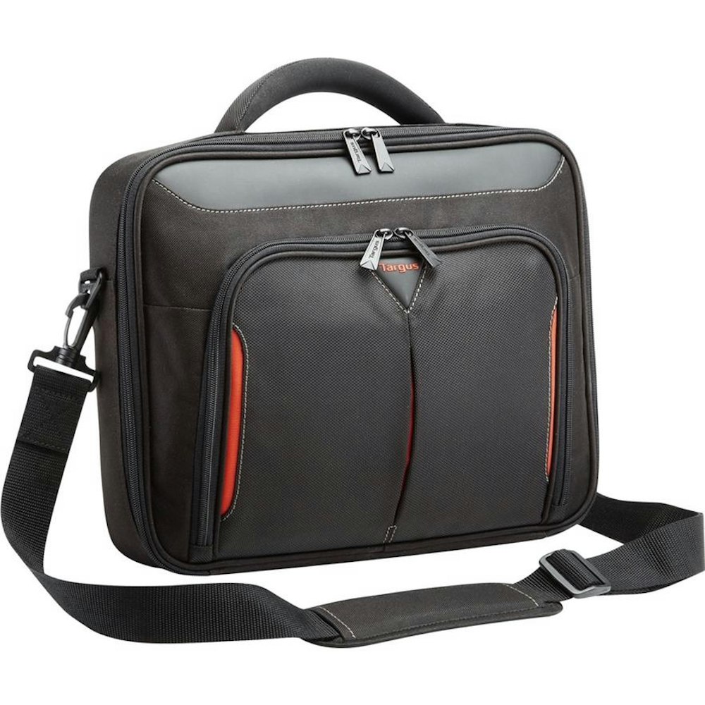 A large main feature product image of Targus 17-18" Classic+ Clamshell Laptop Case - Black