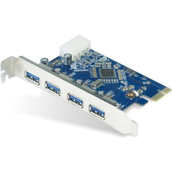 Product image of Astrotek 4x Ports USB 3.0 PCIe PCI Express Add-on Card - Click for product page of Astrotek 4x Ports USB 3.0 PCIe PCI Express Add-on Card