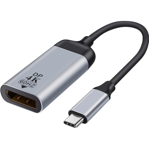 Astrotek 15cm USB-C to DisplayPort Male to Female Adapter