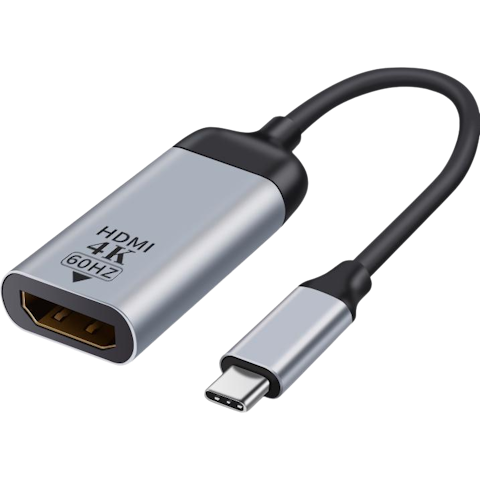 Astrotek 15cm USB-C to HDMI Male to Female Adapter
