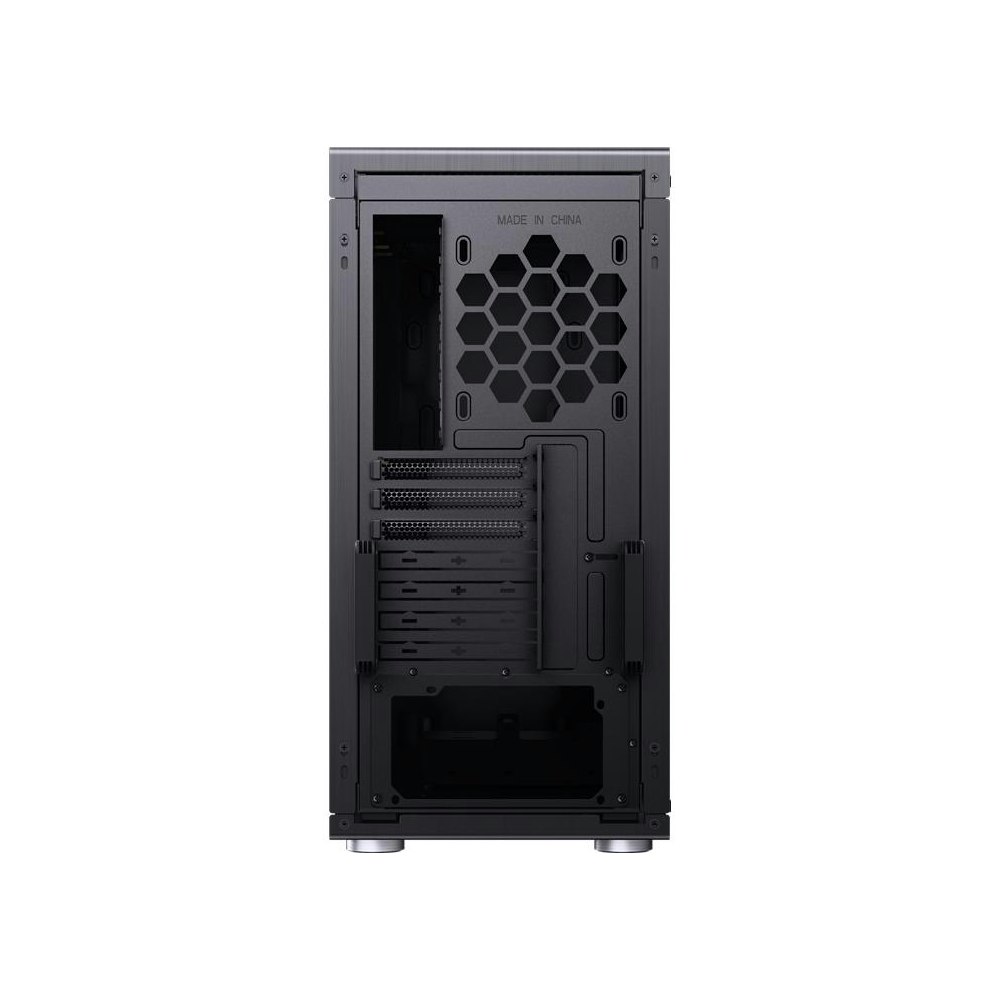 A large main feature product image of Jonsbo U6 ATX Case - Black